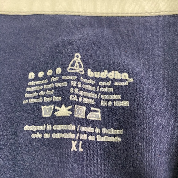 Neon Buddha Full Zipped Top - Picture 5 of 5